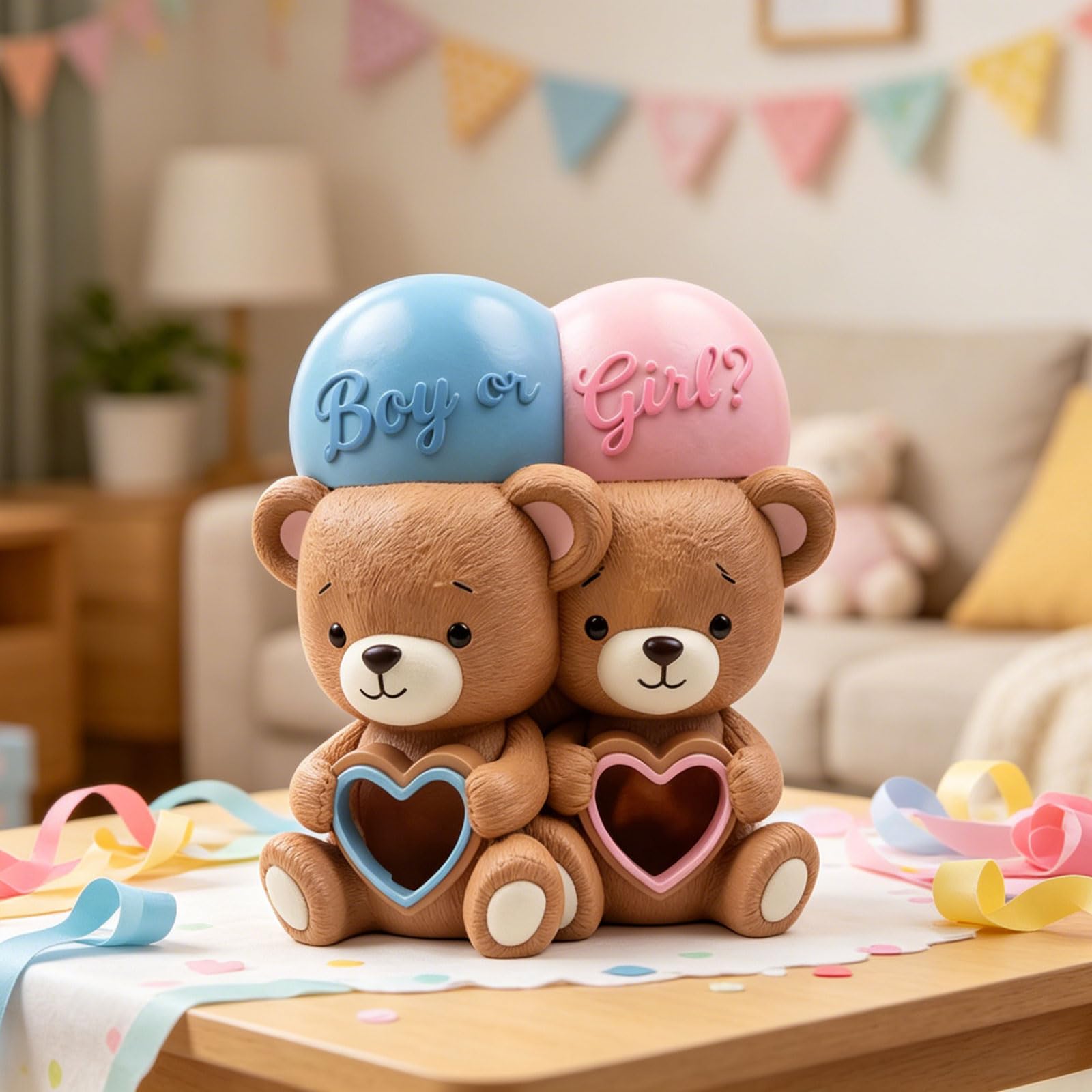Toppers per torta con orsi, forniture per feste a tema orso