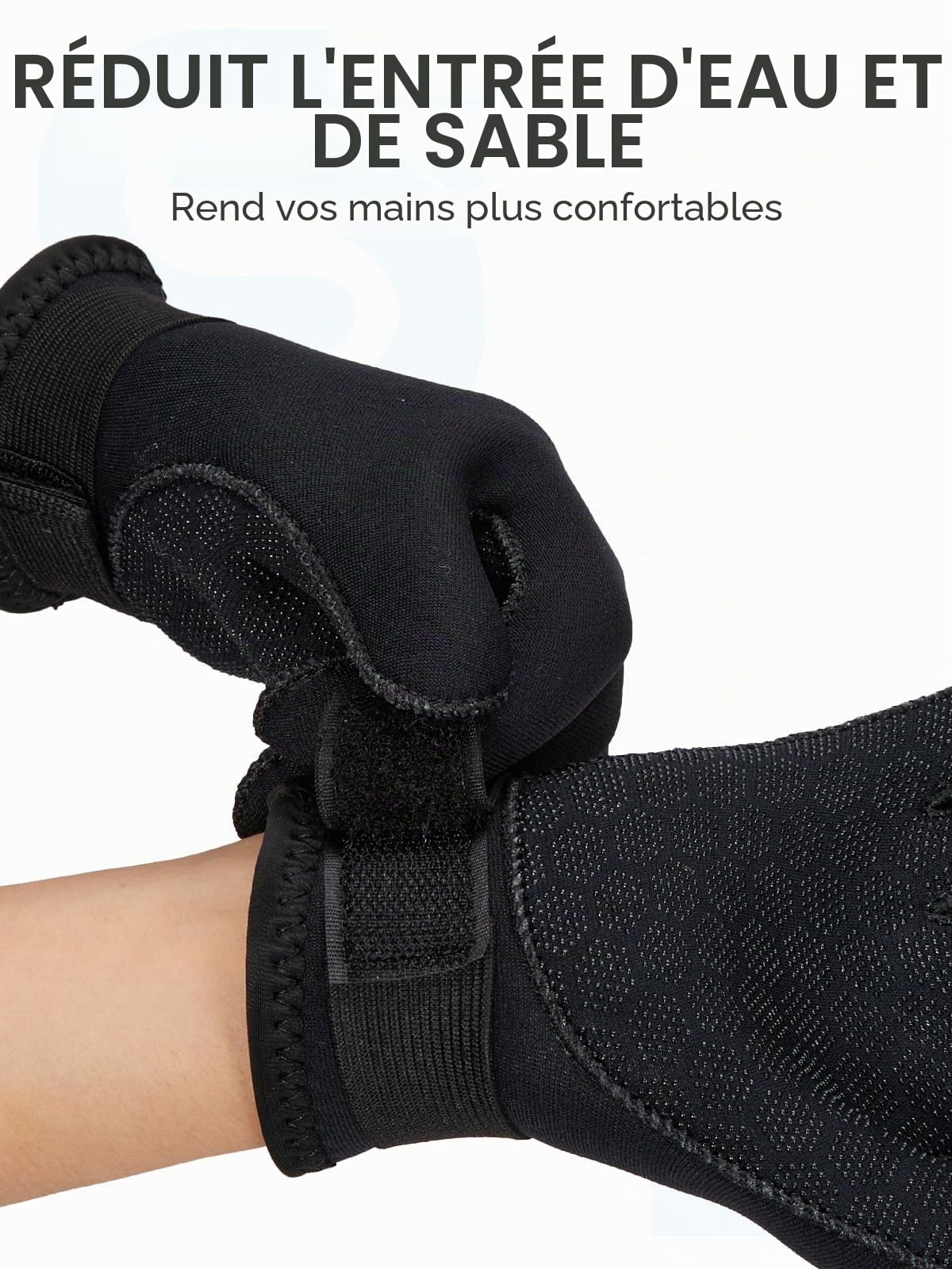 Gants en néoprène pour enfants, 3 mm, thermiques, antidérapants, protection UV50+, pour la plongée, le kayak, la plongée en apnée, les sports nautiques