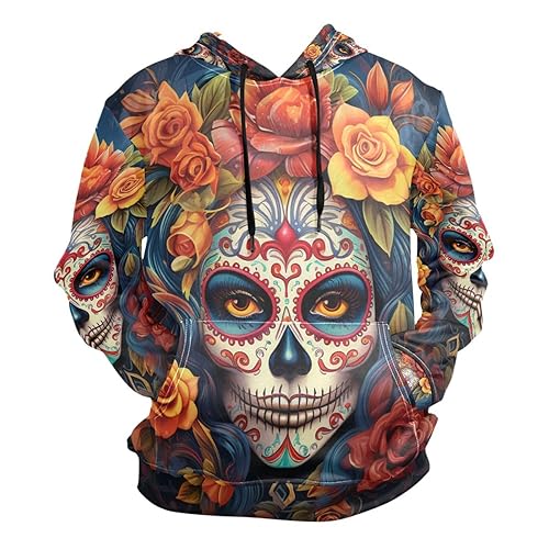 ALAZA Dia Muertos Mexican Day Of The Dead Girl Sugar