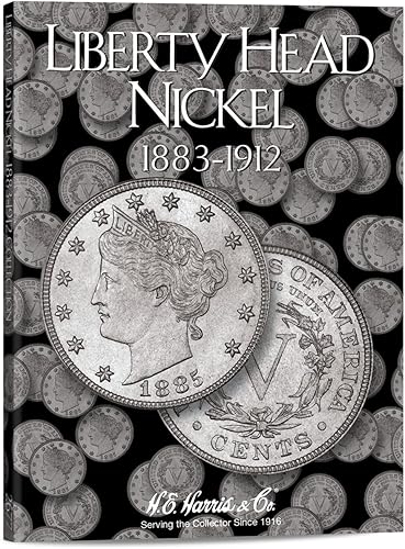 Harris Liberty Head Nickels 1883-1912 Carpeta de Monedas #2677 por H.E. Harris