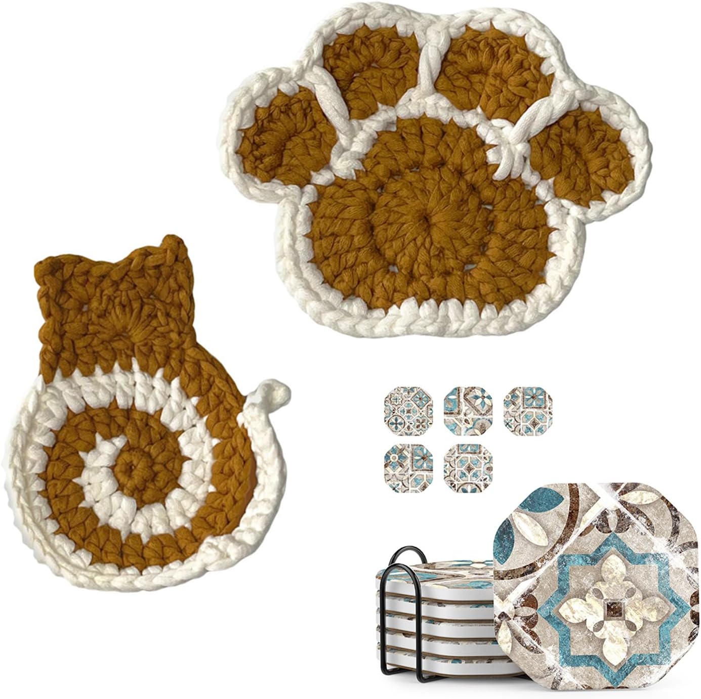 UMIRRO Drink Coasters, B0B35VX93N, B0FCY2N9T3