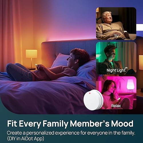 Miniatura 27 de Linkind Bombillas inteligentes WiFi, bombilla Alexa funciona con Alexa, Google Home, RGBTW 16 millones de bombillas que cambian de color regulables