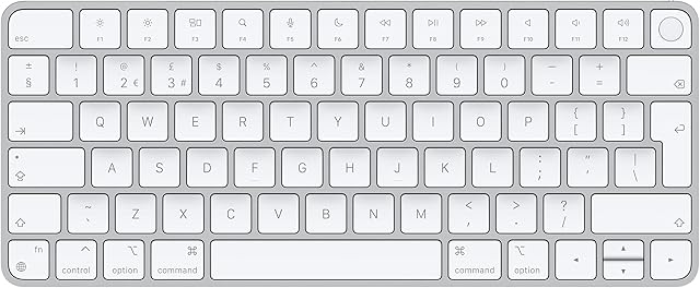 Apple Magic Keyboard with Touch ID (for Mac computers with Apple silicon) - British English - Silver (Renewed)