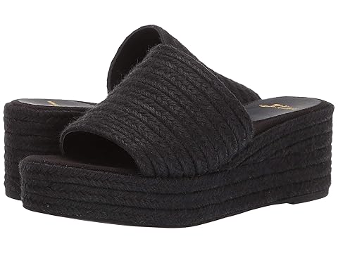 espadrille platform slides