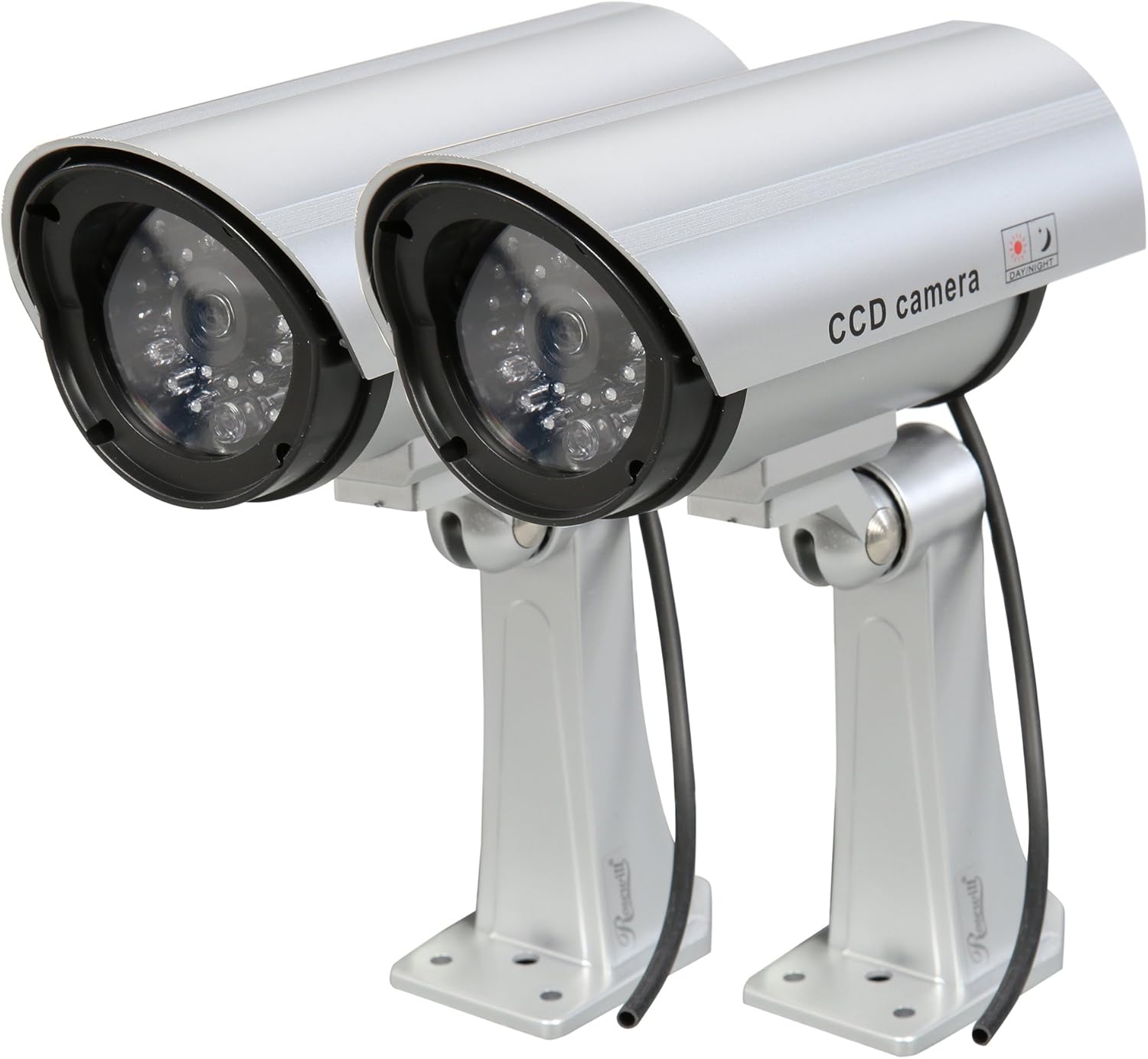 Rosewill Fake Security Surveillance CCTV wi 2-PK Camera Max 5 ☆ popular 54% OFF Dummy
