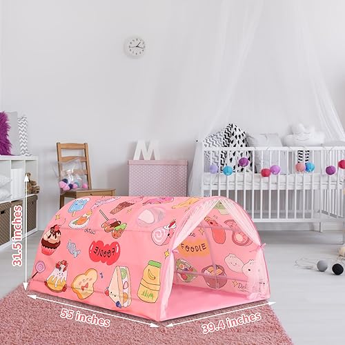 Miniatura 4 de Tienda de campaña para niños y niñas, camas individuales, zoológicos y coches, tienda de campaña para niños y niñas, ventilada, para interiores,