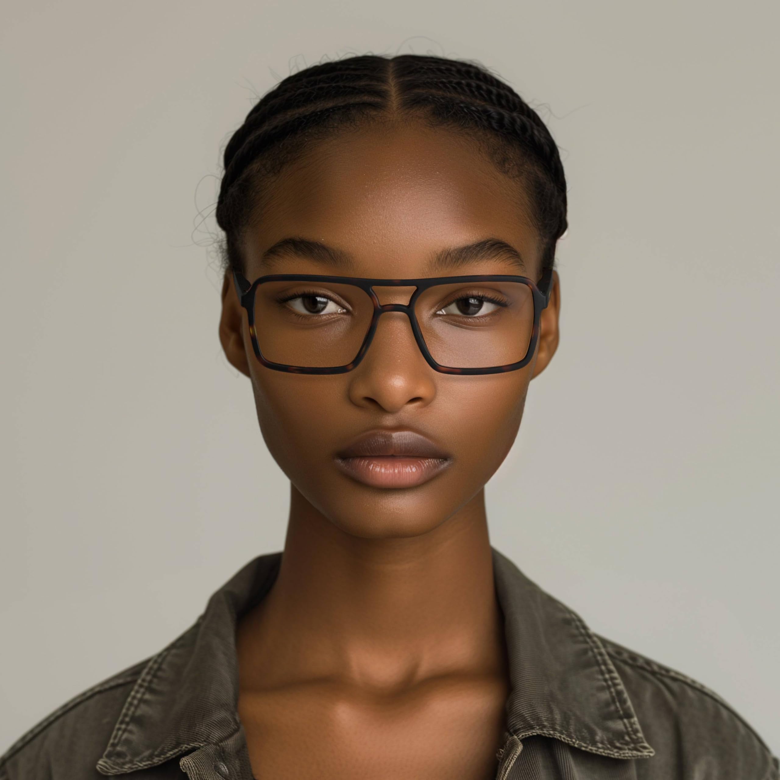 LONDON MOLE® Spy gafas de lectura | Cool lectores de piloto en forma de cuadrado | Unisex para hombres y mujeres | Bisagras de primavera