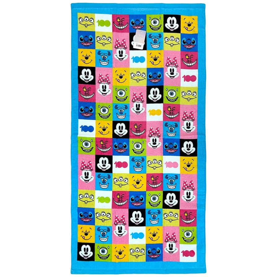 Disney - バスタオル Amazon｜林(Hayashi) バスタオル ディズニー 100周年 60×120cm