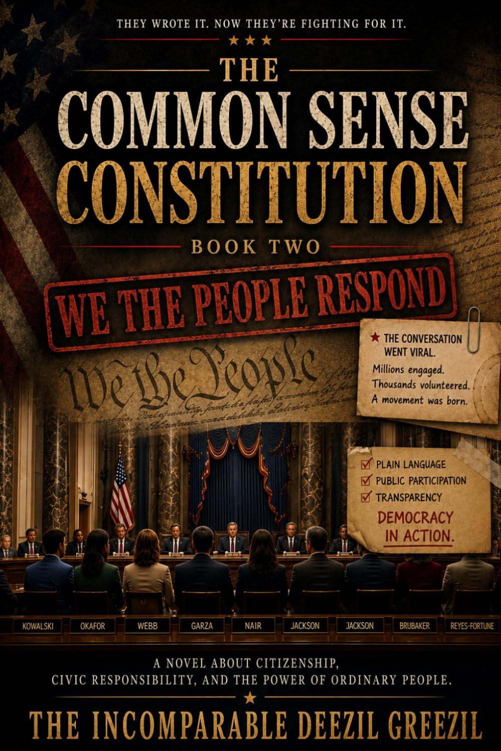 The Common Sense Constitution: Book Two: We the People Respond