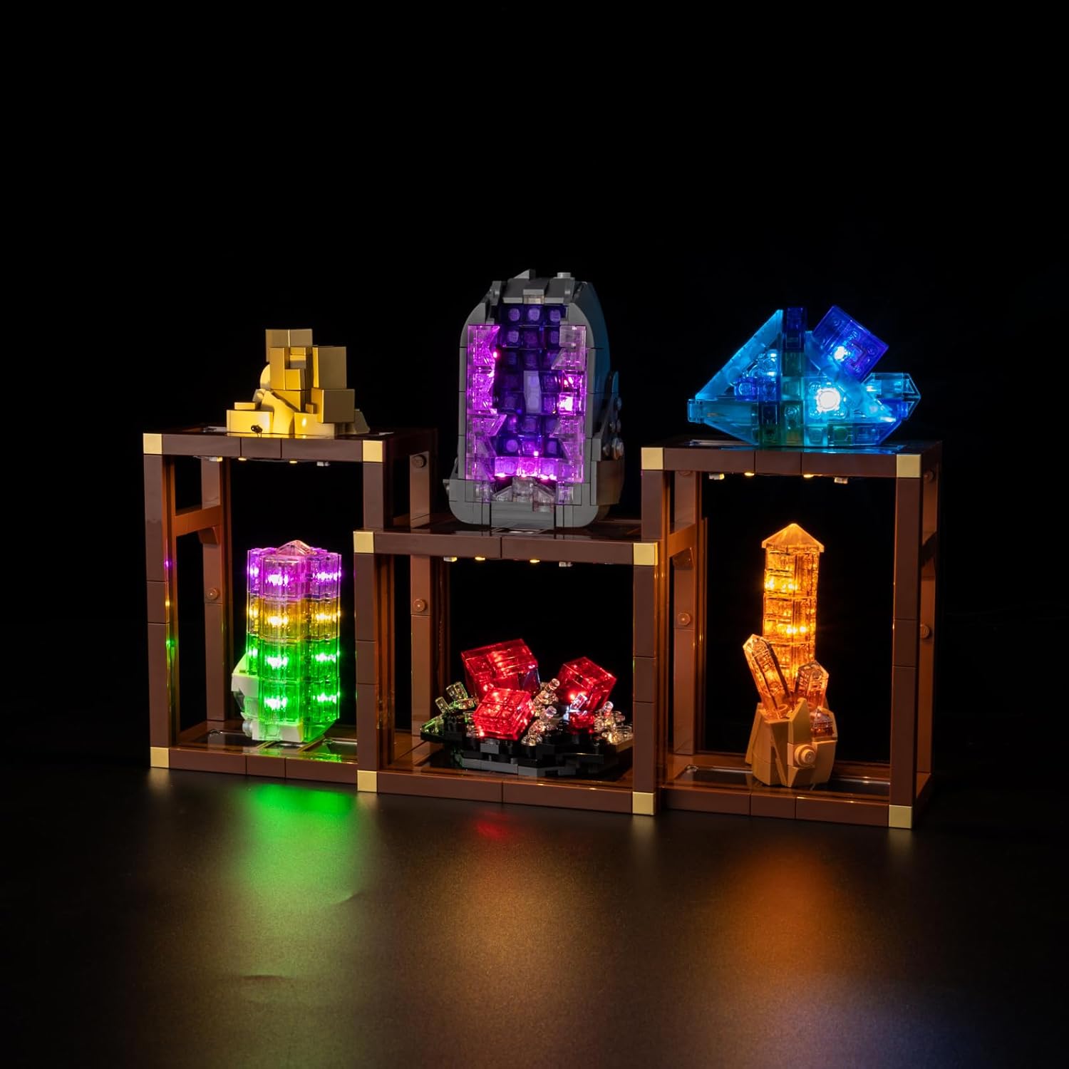 Nitemode Lighting Compatible with Lego Mineral Collection 21362 Building Set(No Model)