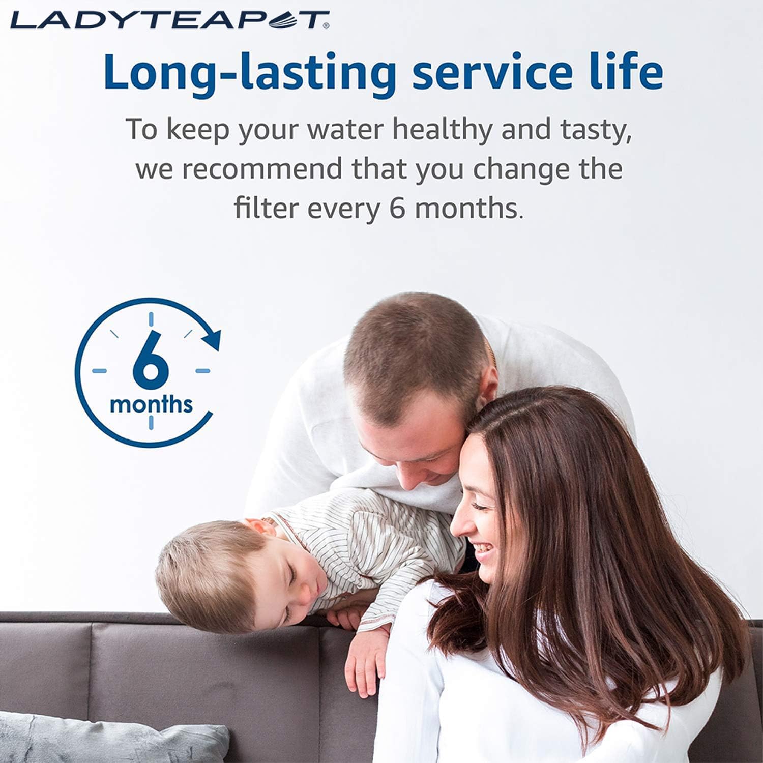 F-201R Water Filter Cartridge, Replacement Compatible With InSinkErator F-201R Water Filter Cartridge for Hot Water Dispenser (2 Pack)