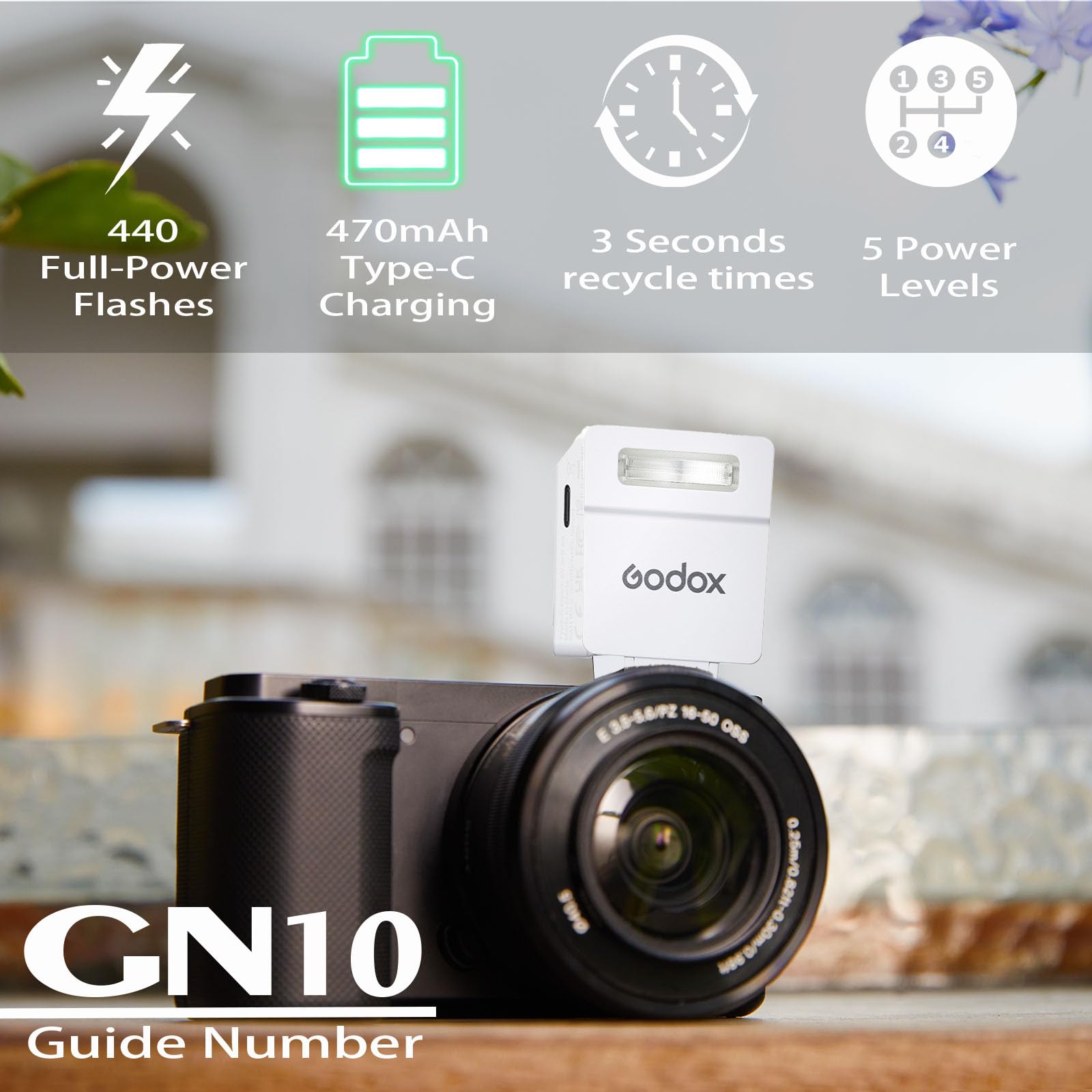 Godox iM22 Mini Flash (Bianco)