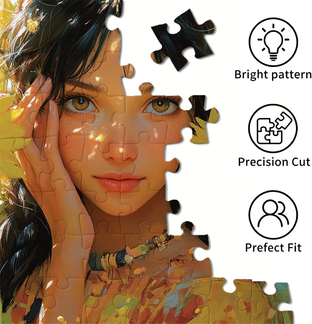 Puzzle dla dorosłych 4000, anime słonecznik, 141 x 87 cm, n-95