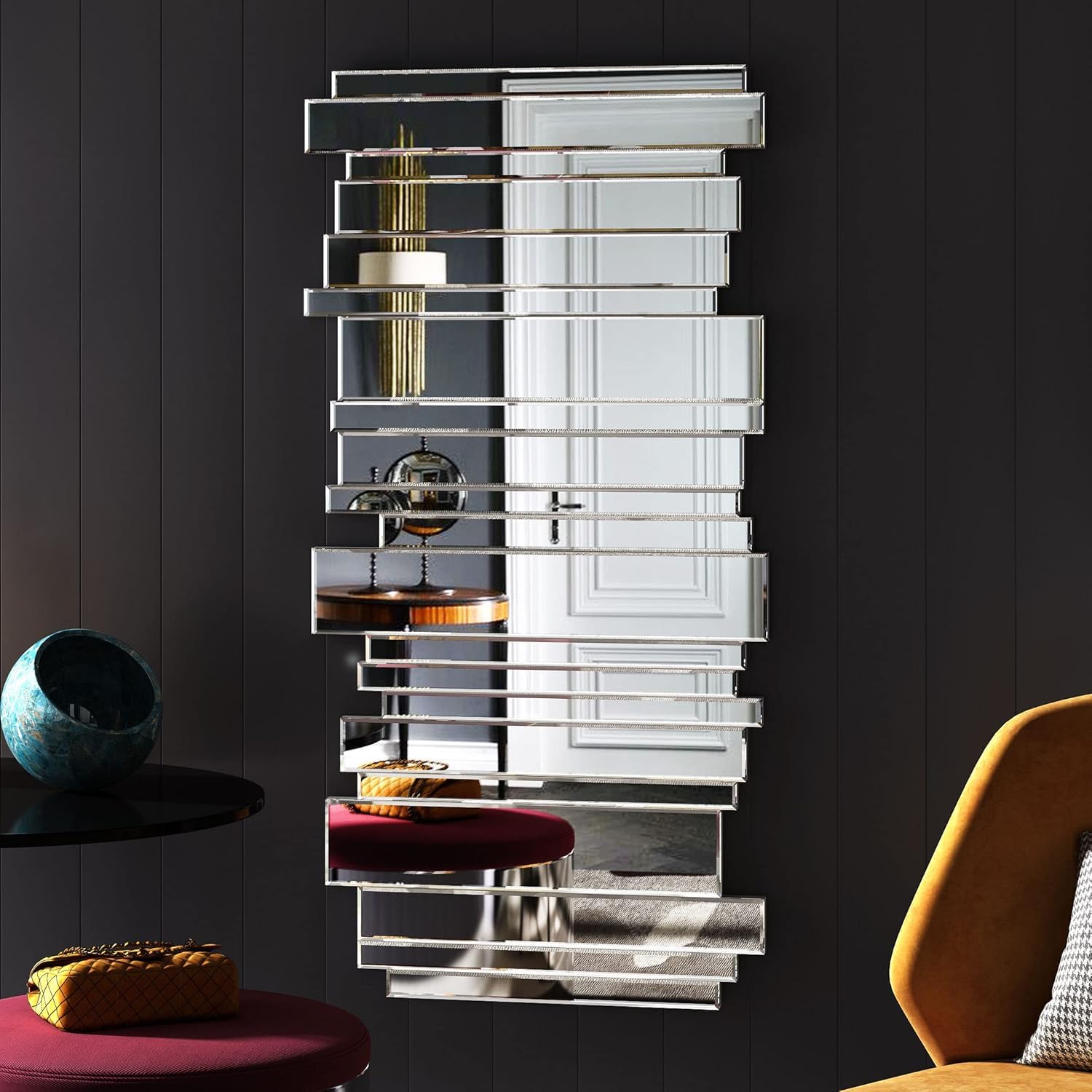 Amazon.com: JACUKO Decorative Mirrors for Wall Decor Large Mirrors