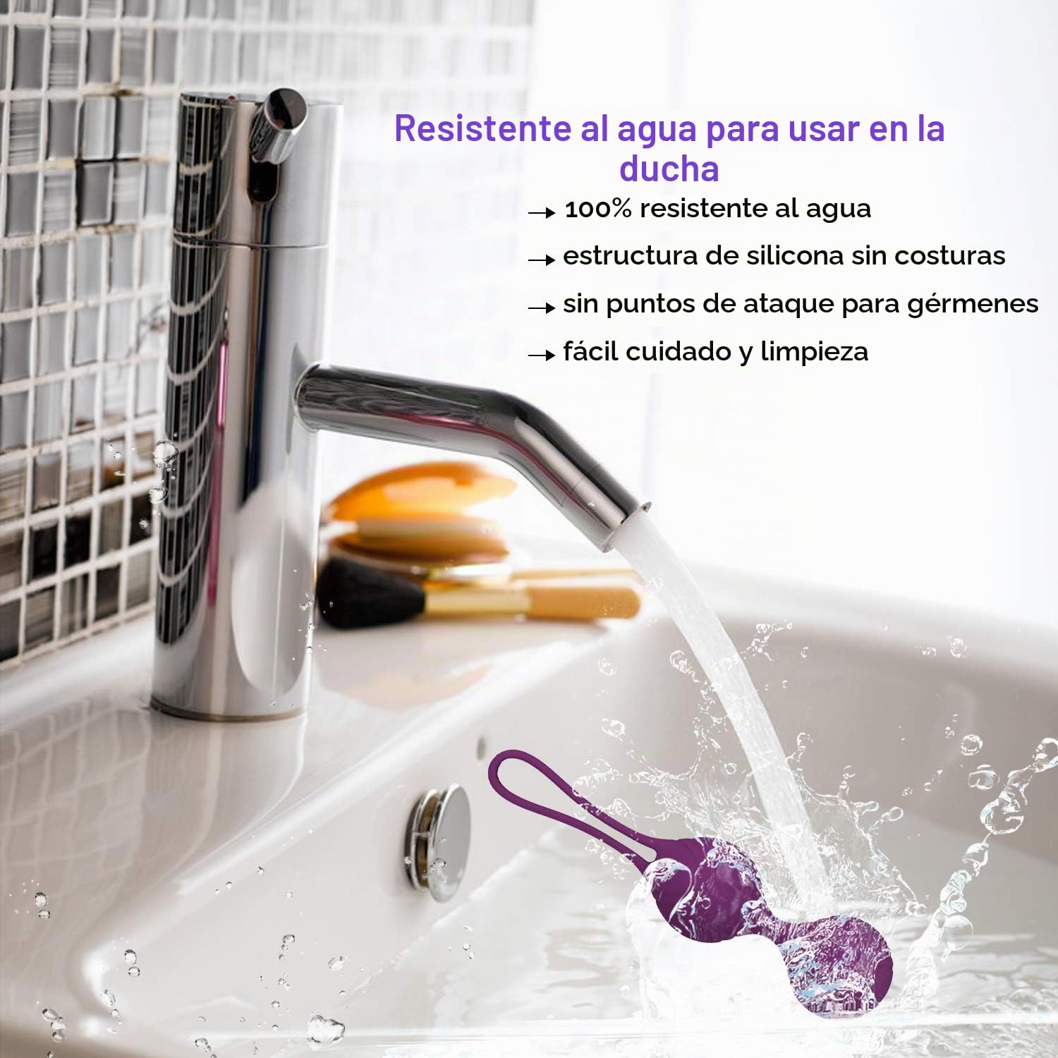 Bolas Chinas, Suelo Pelvico de Silicona Masajeador Ejercitador para Principiante y Avanzado Ejercicio Kegel Control de Vejiga Músculo Pélvico Apretar