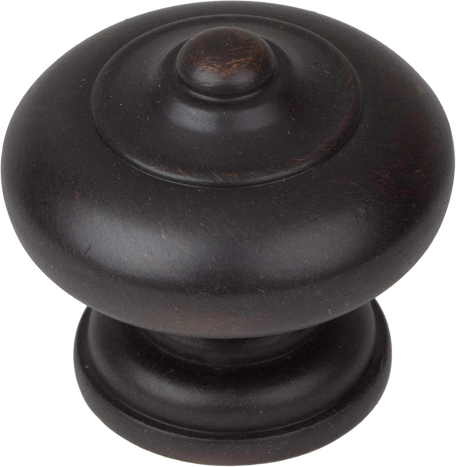 5561-ORB-10 - GlideRite Oil Rubbed Bronze Round Ring Mushroom Cabinet Knob (Pack of 10)