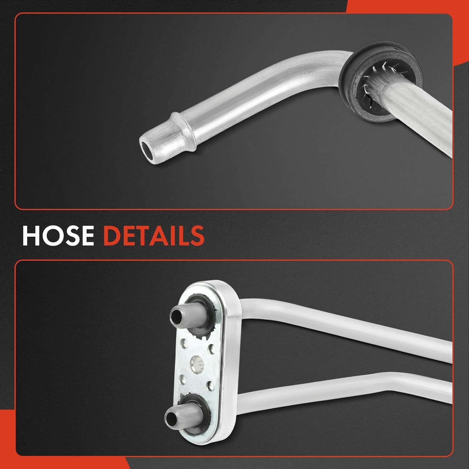 A-Premium Inlet & Outlet Automatic Transmission Oil Cooler Line Hose Assembly Compatible with Chevrolet Colorado & GMC Canyon, 2016, 3.6L