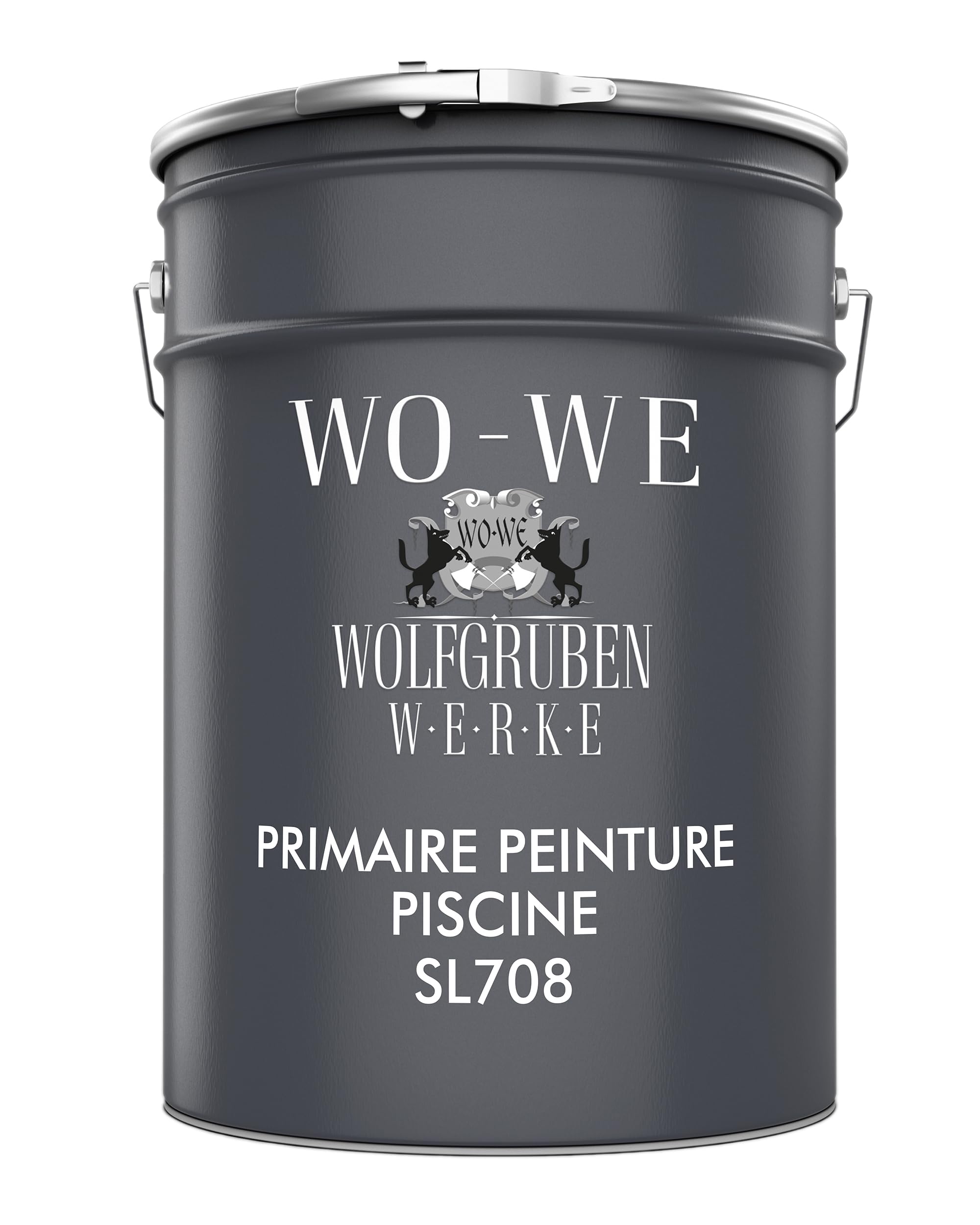 WO-WE Apprêt d'adhérence spécial pour peinture de piscine SL708-2,5 kg - 2