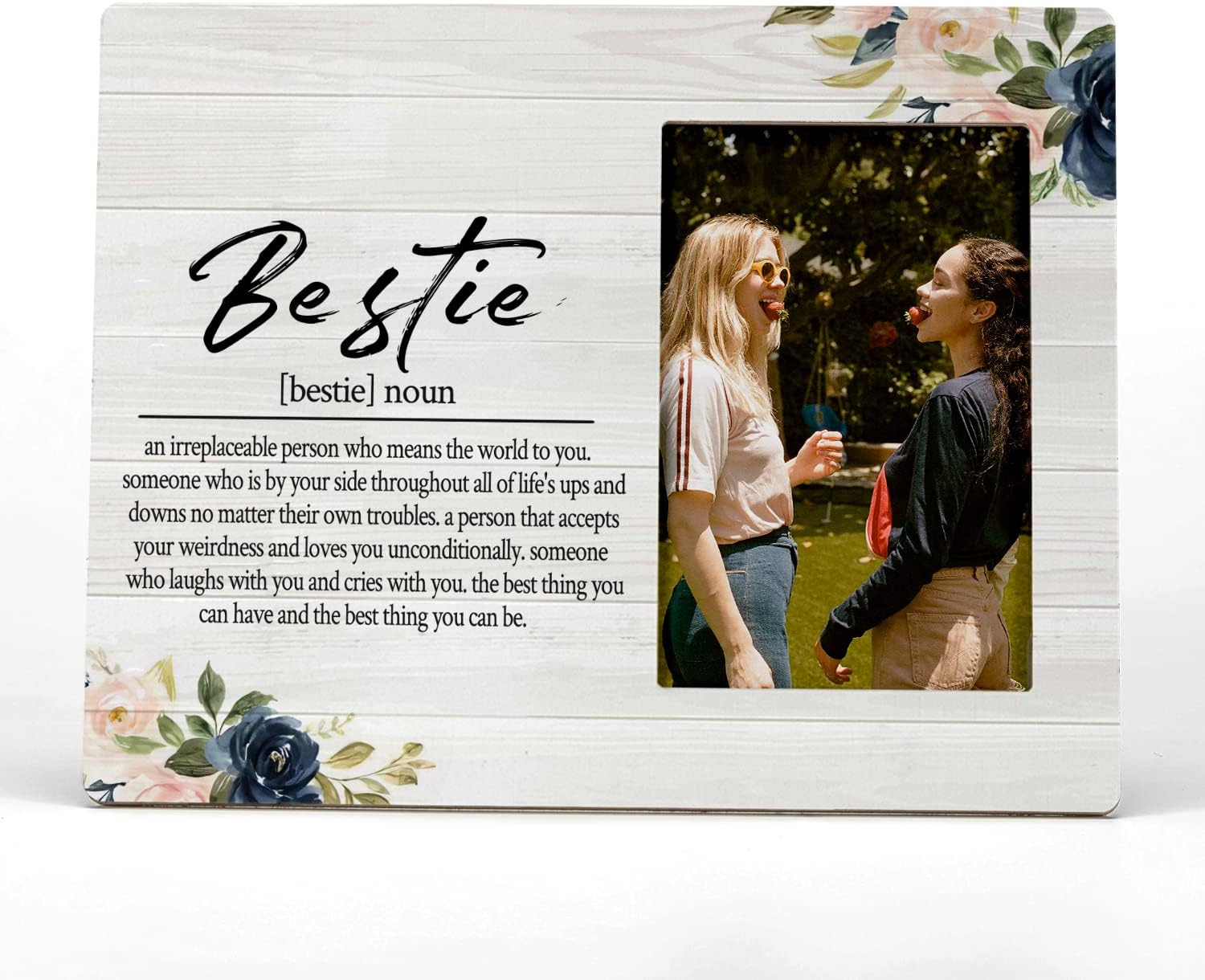 FONDCANYON Bestie Definition Picture Photo Frame Bestie
