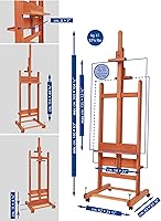 Vista 3 de Mabef Caballete de estudio de doble cara Mbm-19