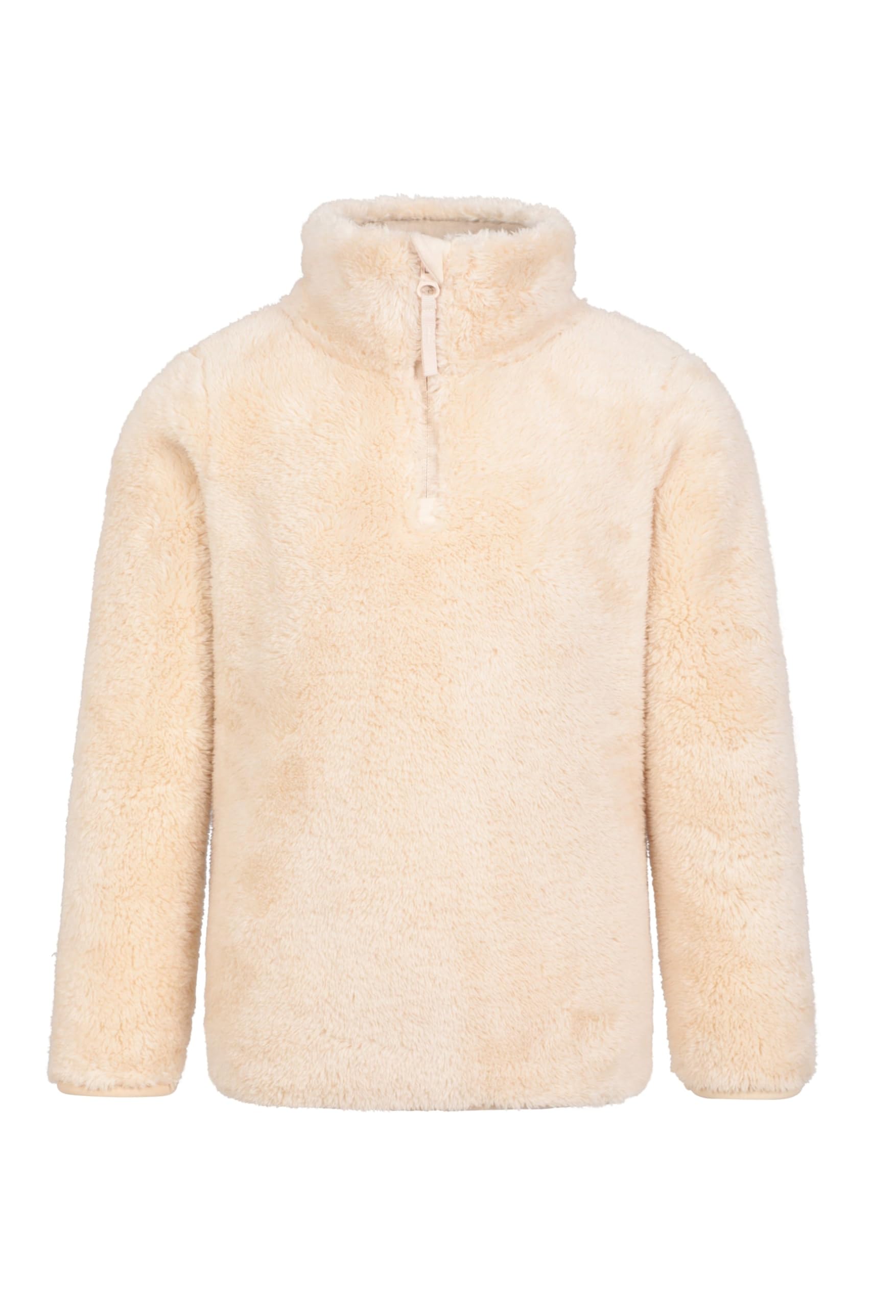 Teddy Kids Half-Zip Fleece - Beige