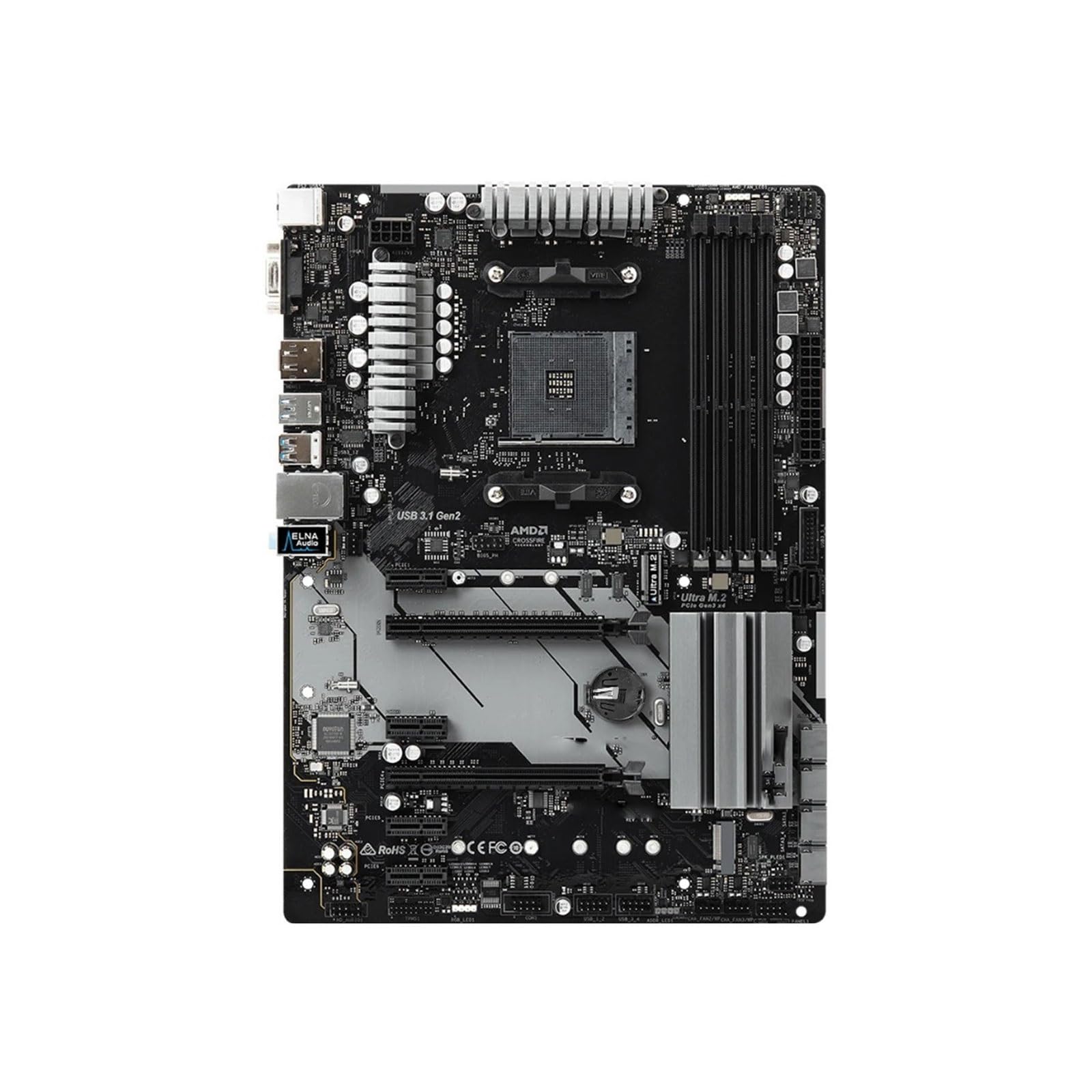 Motherboard B450 PRO4 Box Fit for ASROCK Kit Motherboard ATX Support CPU Ryzen 5/7/3/9 3600 3700X 3900X Socket AM4 DDR4 M.2