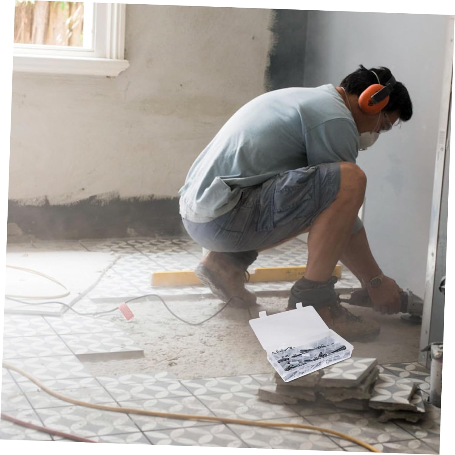 48pcs Drywall Anchor Carbon Steel Toggle Bolts Wing Nut Kit Expansion Screws for Wall Mounting