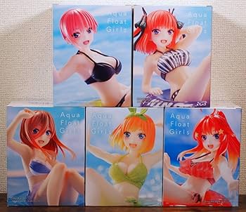 五等分の花嫁　Aqua Float Girls　フィギュア　コンプセット Amazon.co.jp: タイトー 五等分の花嫁 アクアフロートガールズ