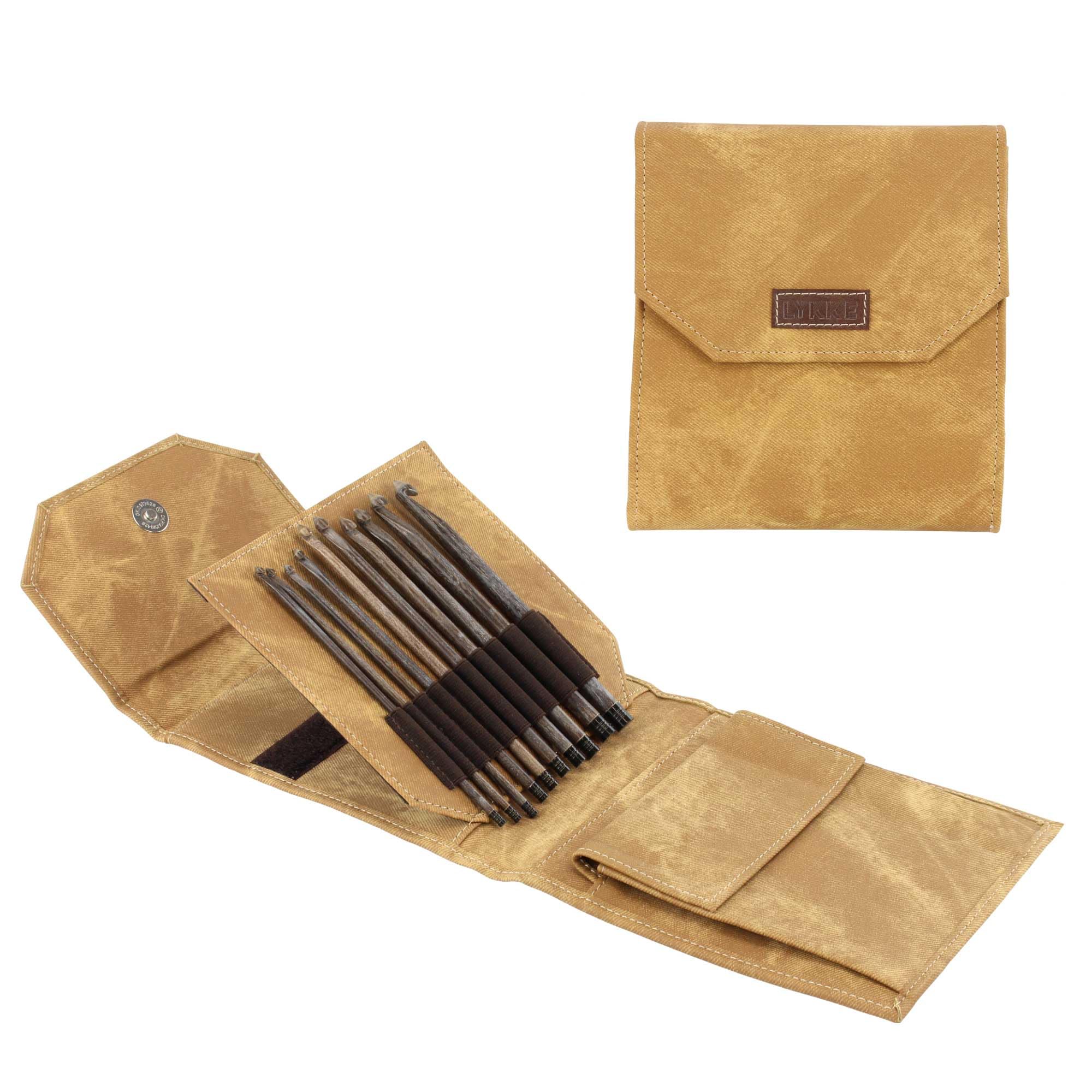 Lykke Driftwood Häkelnadel-Set, 15,2 cm 6" (Umber)