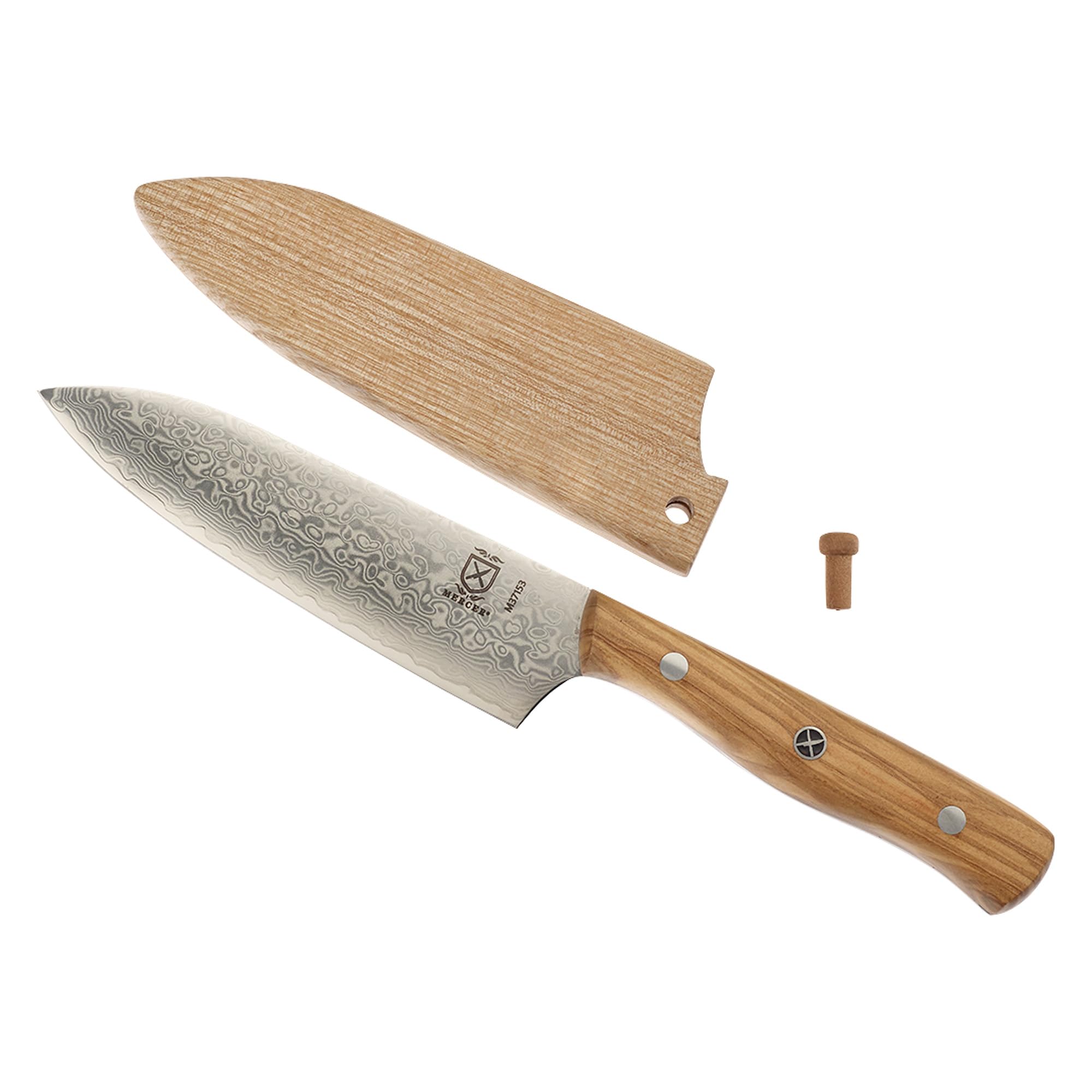 Proposed Value Mercer Culinary Premium Grade Super Steel 5-Inch Bar Knife Spalted Maple Handle Saya Cover