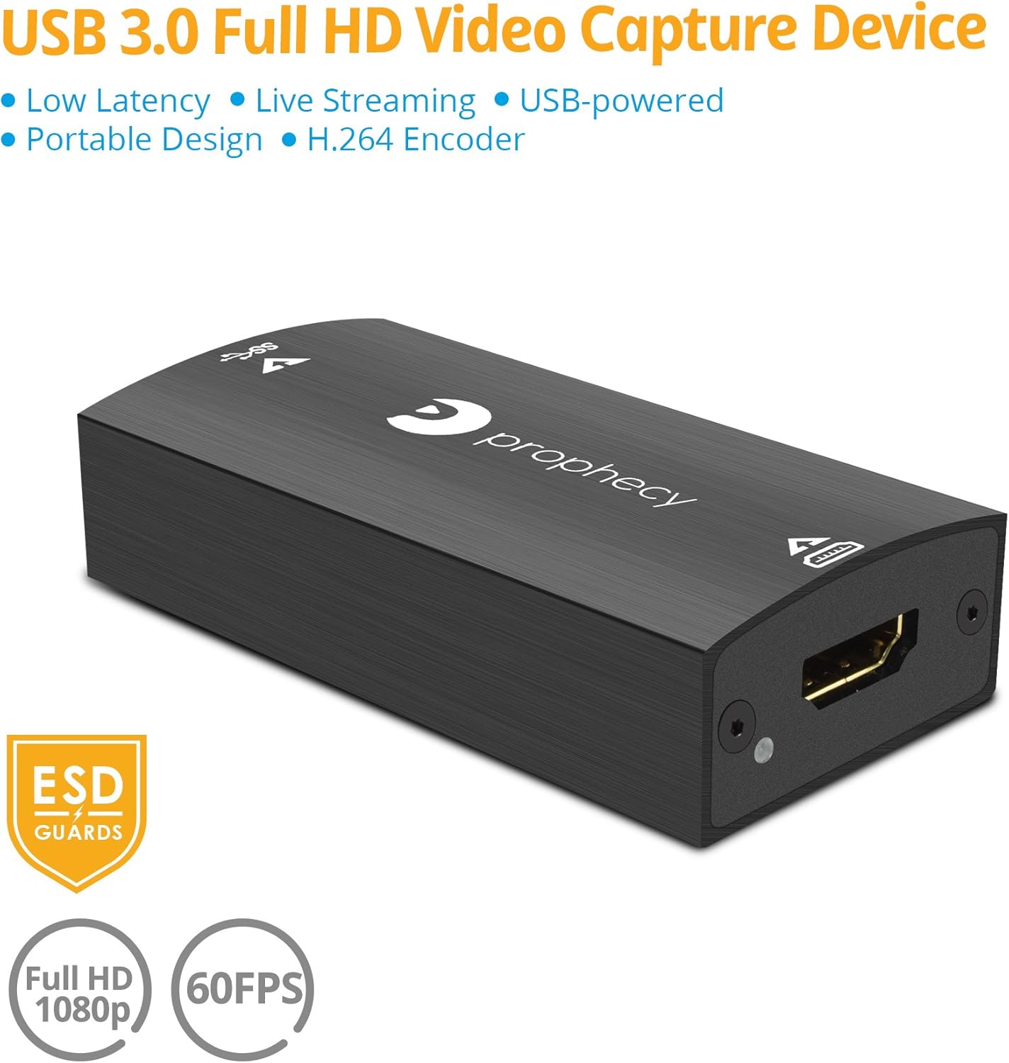 Best gofanco Prophecy USB 3.0 HDMI Video Capture Card Device – Capture, Stream and Share Gameplay, 1080p @60Hz, Low Latency, Xbox Series, PS4 Game Consoles, Game Capture, TAA Compliant (PRO-CaptureHD) Discount 70% gofanco Prophecy USB 3.0 HDMI Video Capture Card Device – Capture, Stream and Share Gameplay, 1080p @60Hz, Low Latency, Xbox Series, PS4 Game Consoles, Game Capture, TAA Compliant (PRO-CaptureHD)