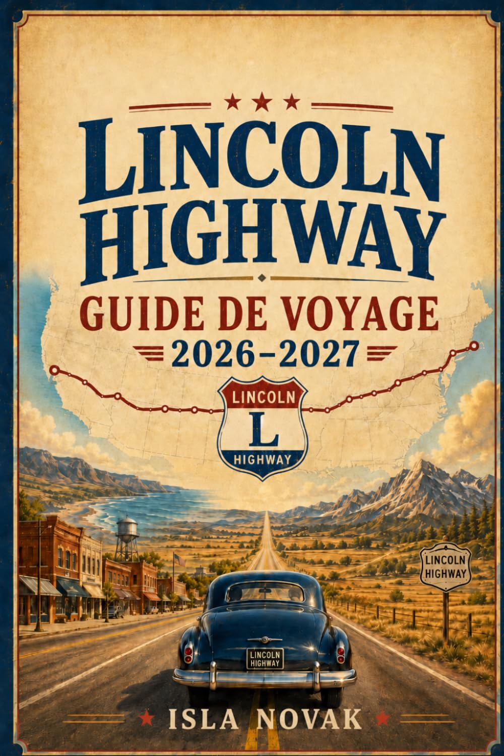 LINCOLN HIGHWAY Guide de voyage 2026-2027: Un voyage pratique d'un océan à l'autre à travers des villes historiques, des routes pittoresques, des ... et des itinéraires New York-San Francisco.