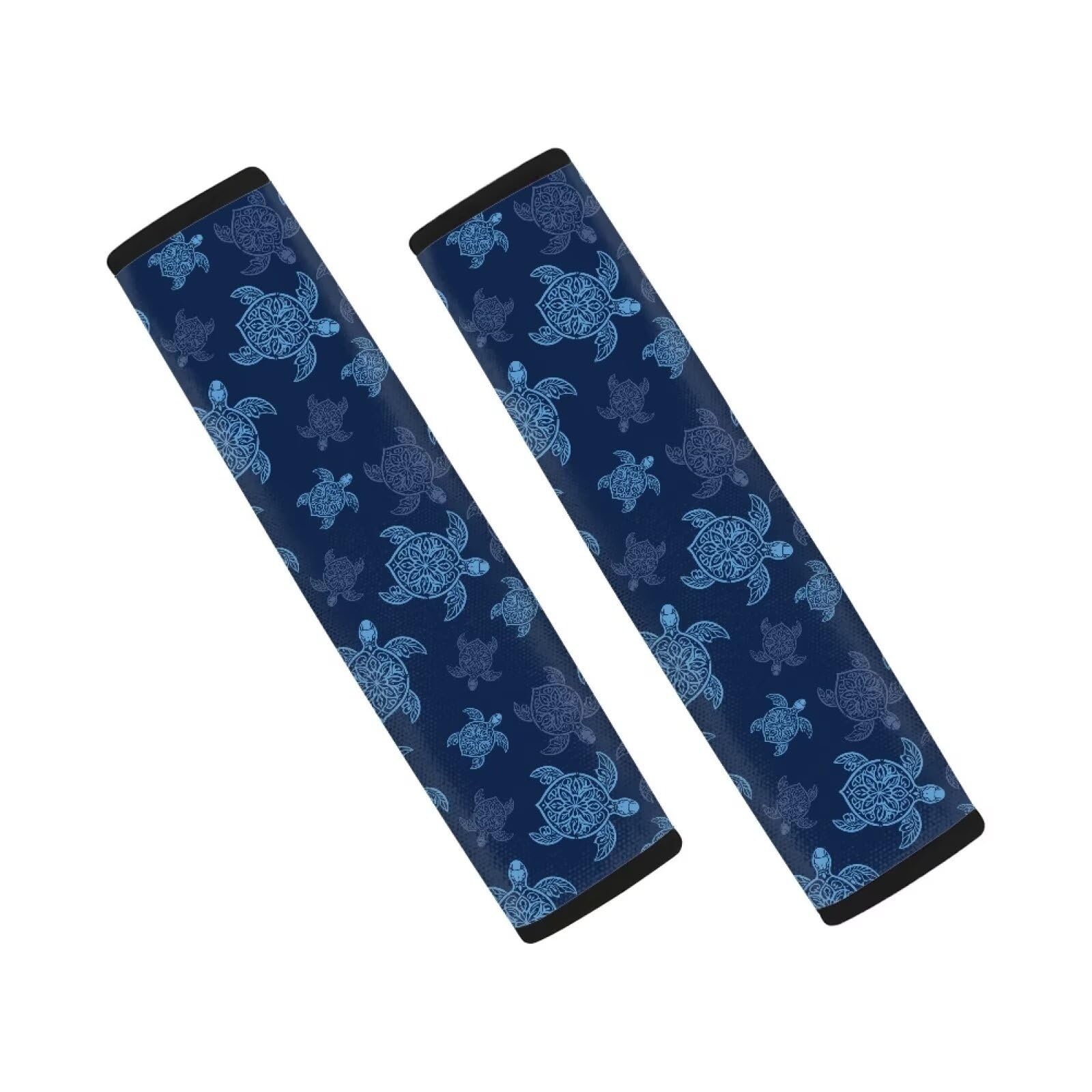 Biyejit Turtle Pattern 2 Pack Seat Belt Cover Pad, Cushion Car Seat Strap Pads for Kids Students Carseat Stroller Shoulder Strap Protector Accessories