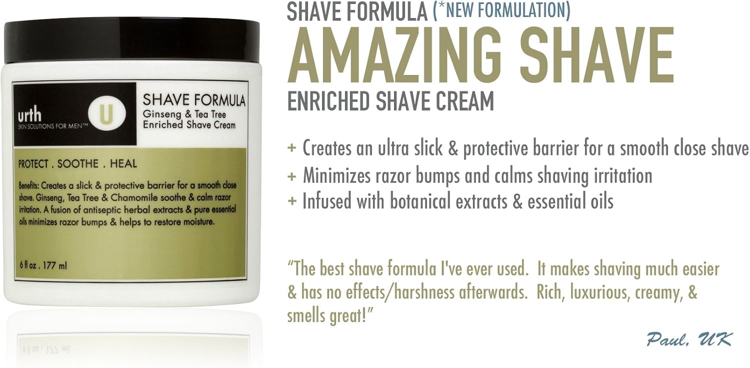 Urth Skin Solutions for Men Shave Formula Shaving Cream 2