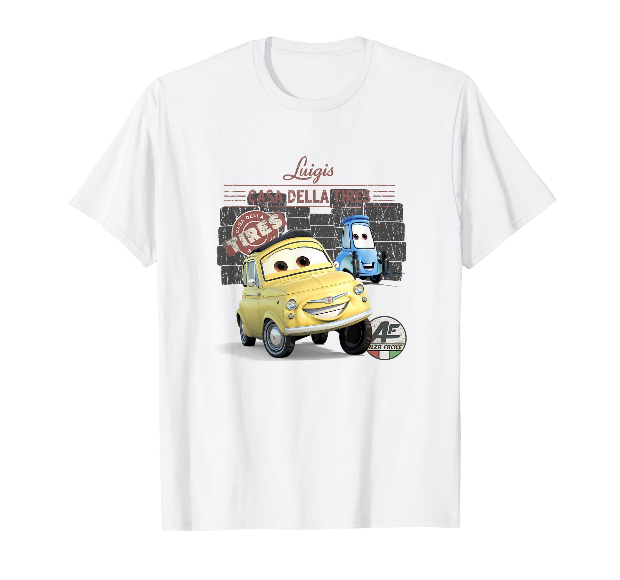 disney ディズニー カーズ vintage Tシャツ cars Disney Cars Lightning McQueen Vintage Race T-Shirt Unisex
