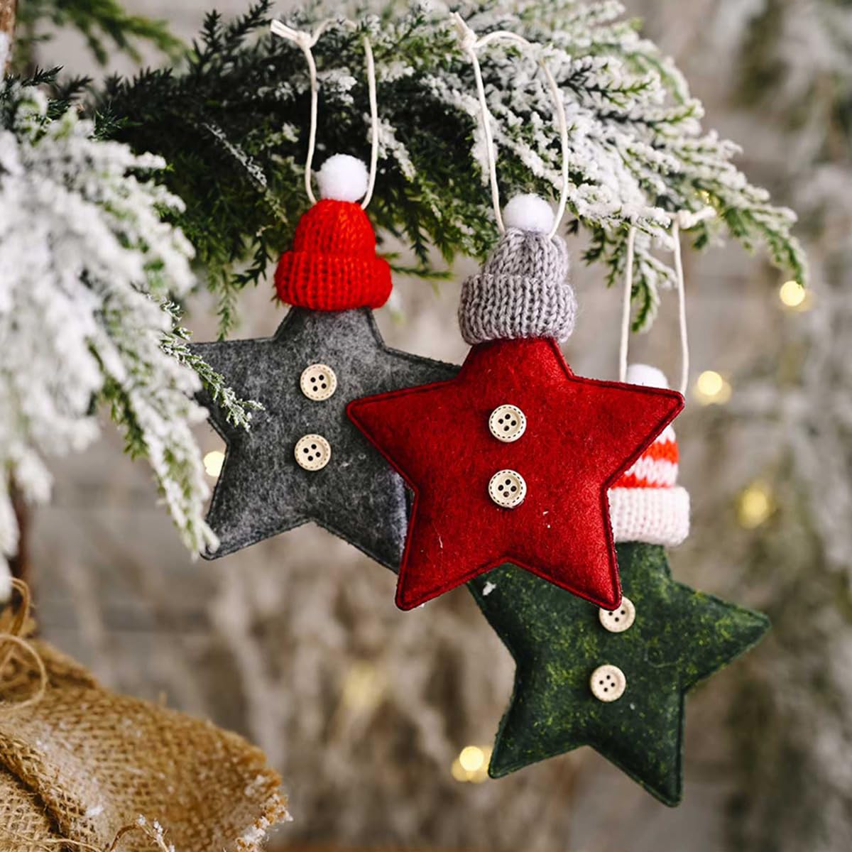 た*こ様 アンファン♥️ツリー&飾り２点 クリスマスツリー 足元 隠し 足隠し 木 足元隠し ウッドカバー