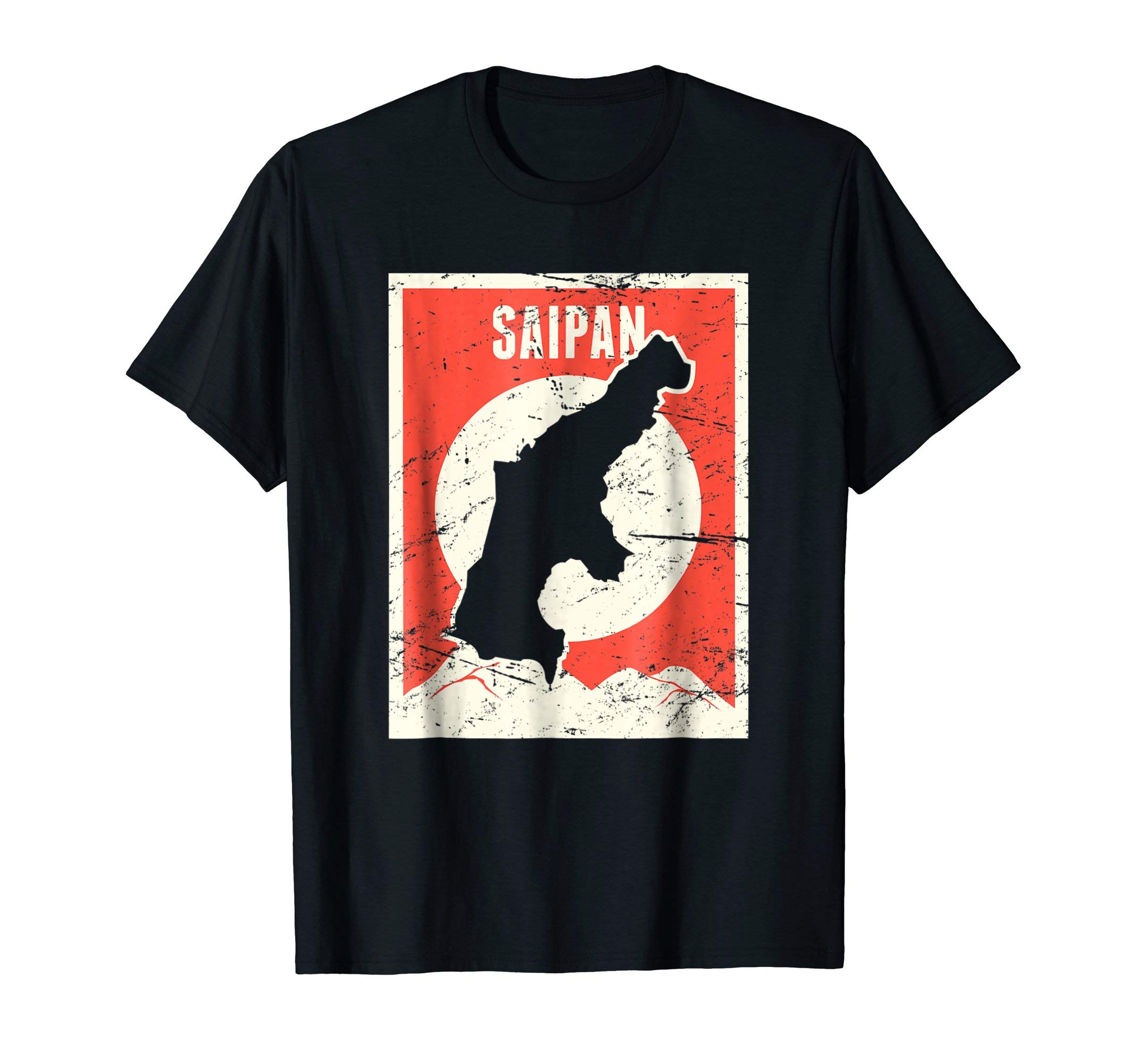 Northern Mariana Islands Saipan T-Shirt - Retro