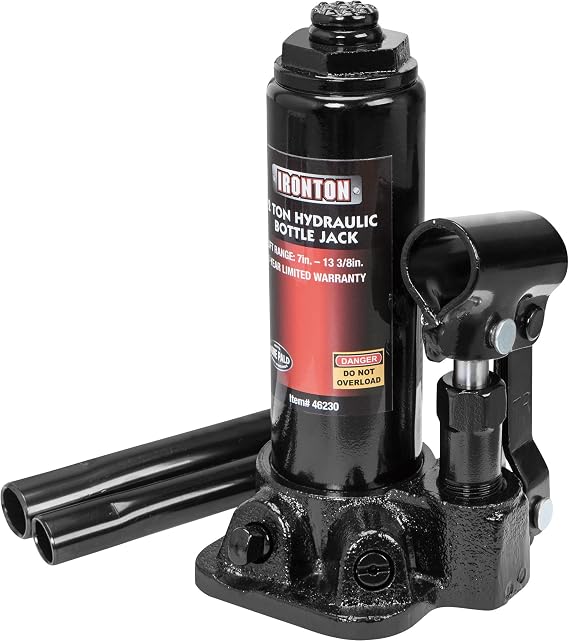 Ironton 2-Ton Hydraulic Bottle Jack