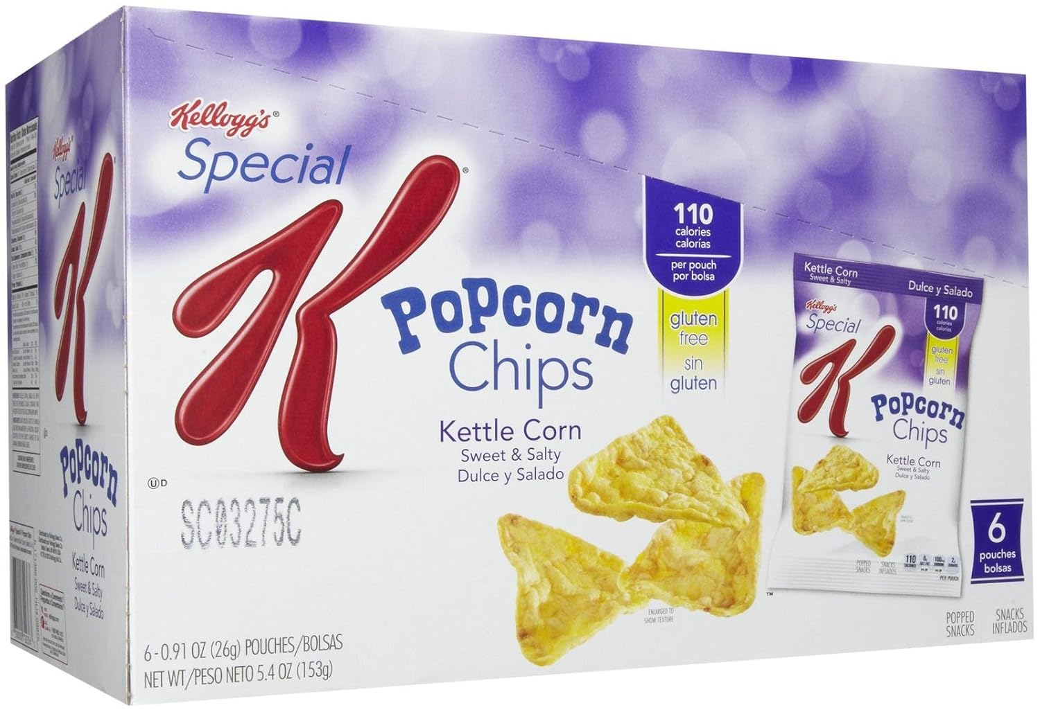 Kellogg's Special K Special K Popcorn Chips Snack Bags