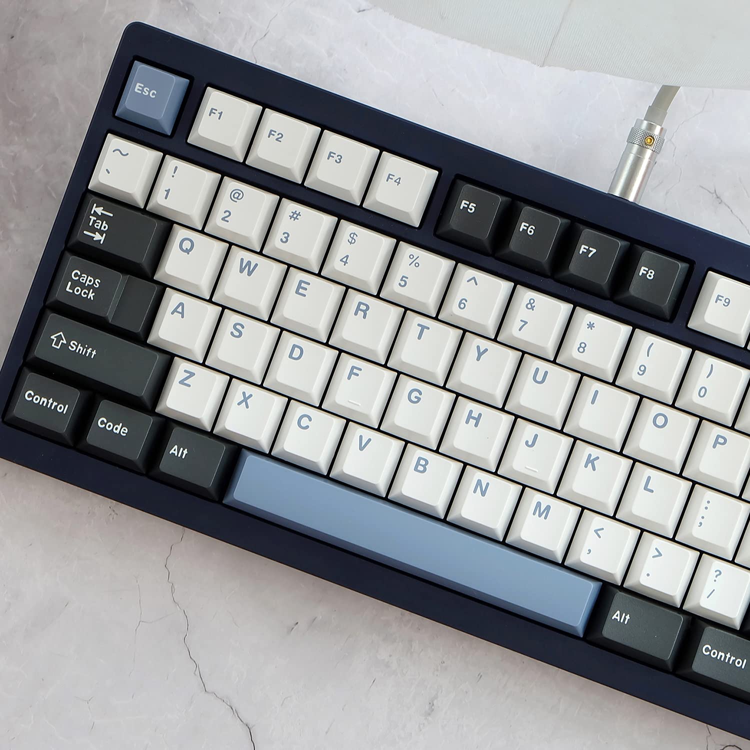 Arctic Keycaps 171 Keys ABS Doubleshot Keycaps Cherry Profile Arctic