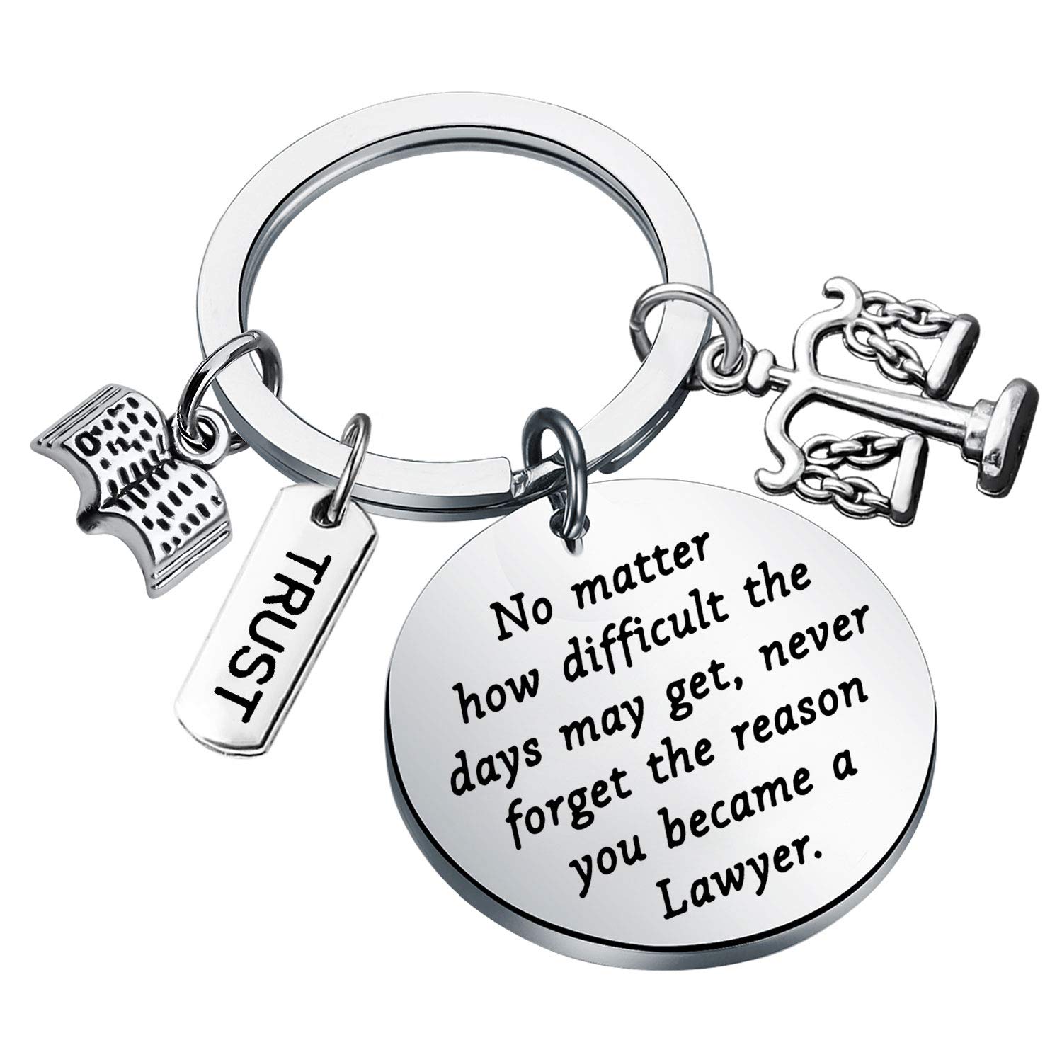 FUSTMWLawyer Gifts Keychain Lawyer Graduation Gifts Law School Gifts