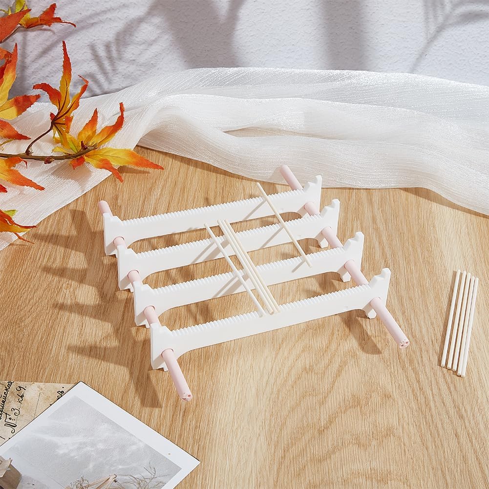 WEBEEDY 1 Set Reusable Kiln Tools Ceramic Hanging Firing Holder & 10 Hanging Rods for Burning Bracket Pottery Tools for Professional Ceramic Firing Glazing Crafts Projects, Hanging Rods: 3.9x0.09 inch