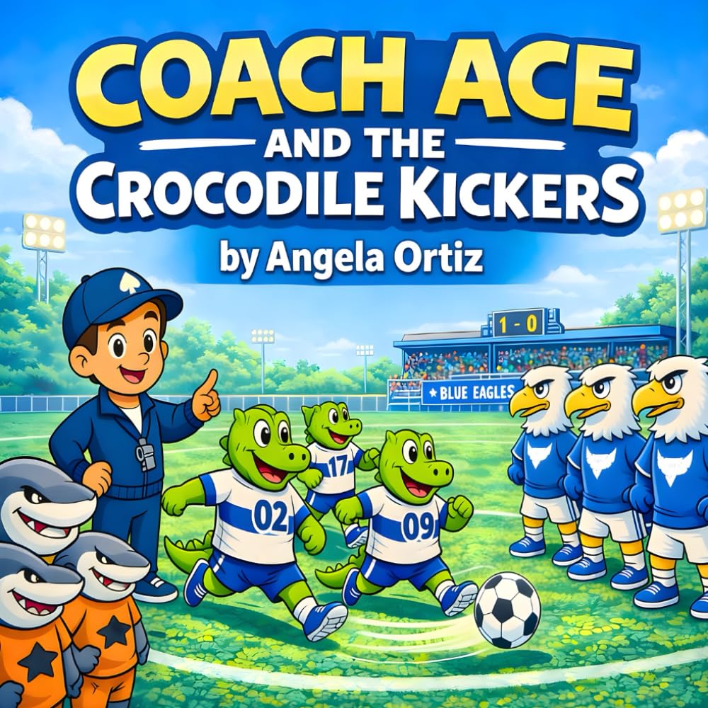 Coach Ace and the Crocodile Kickers: A Children’s Soccer Story About Teamwork and Never Giving Up