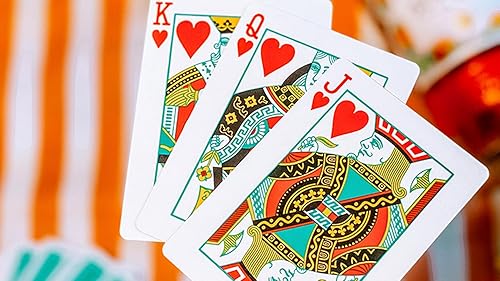 Miniatura 6 de Murphy's Magic Supplies, Inc. Naipes Summer NOC Pro Sunset (naranja)