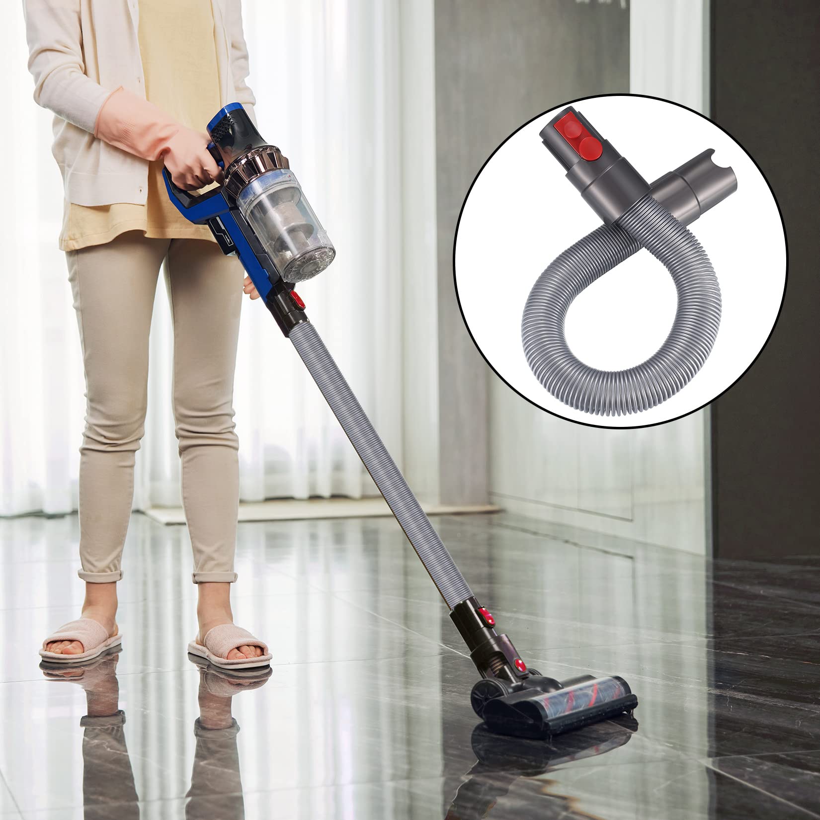 Przedłużenie węża do odkurzacza Dyson V7 V8 V10 SV10 SV11, wąż przedłużający, wąż zastępczy, akcesoria