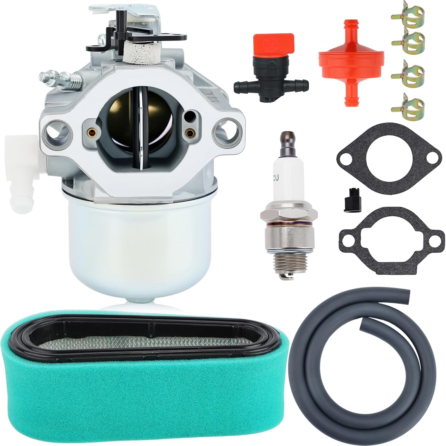 699831 Carburetor Tune Up Kit Compatible with Brigs & Straton 28D707 28M707 28R707 289707 28D702 12HP 12.5HP 13 HP Engine Toro 71301 Lawn Mower Tractor Motor Parts Replace 694941