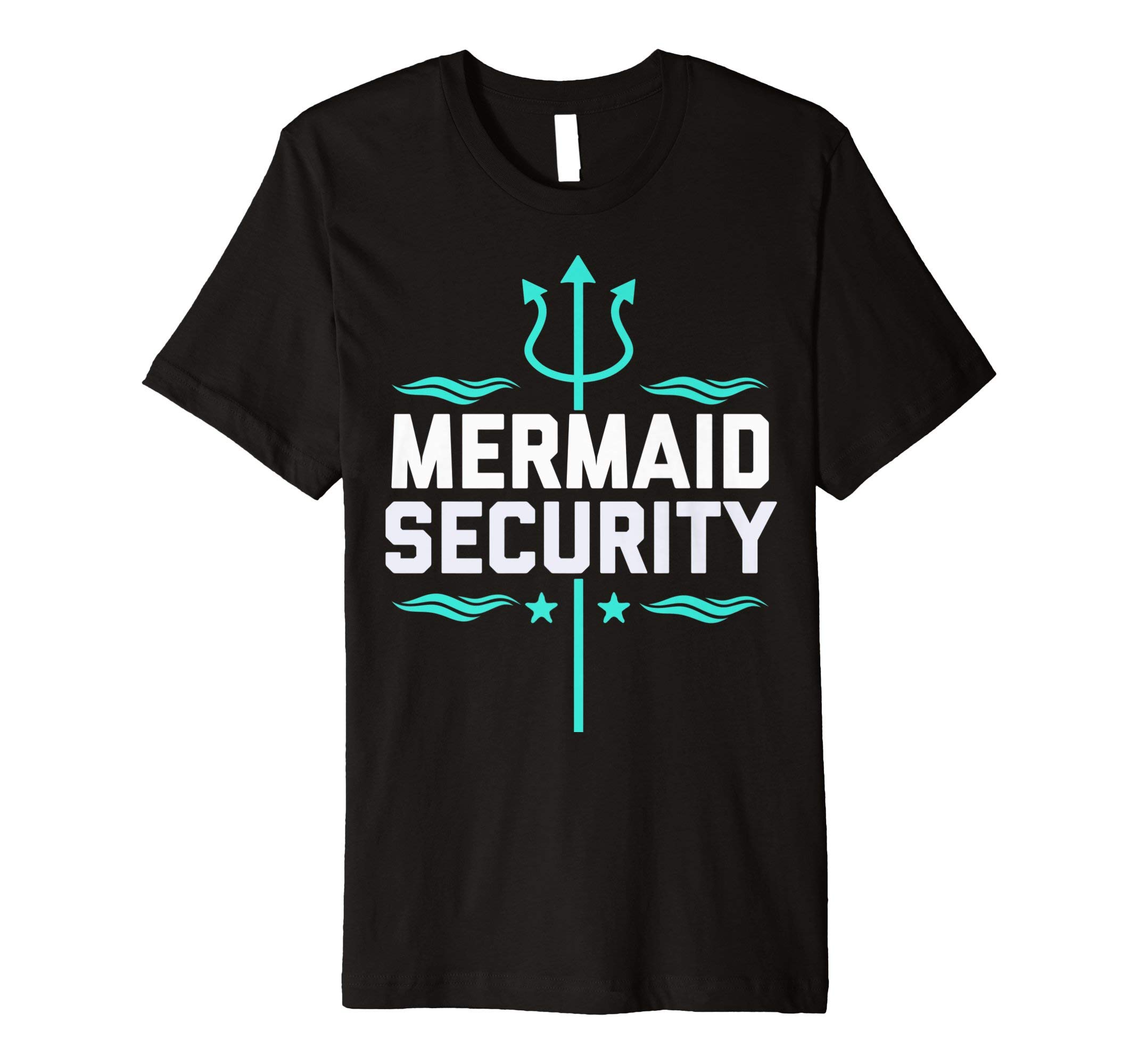 Mermaid Security Swimming Tee ShirtsMermaid Security Birthday Gift Swimmer T-Shirt