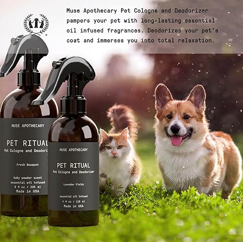 Miniatura 8 de Muse Apothecary Pet Ritual Pet Colonia en aerosol para perros  Perfume en aerosol para perros de larga duración después del baño  Perfume para