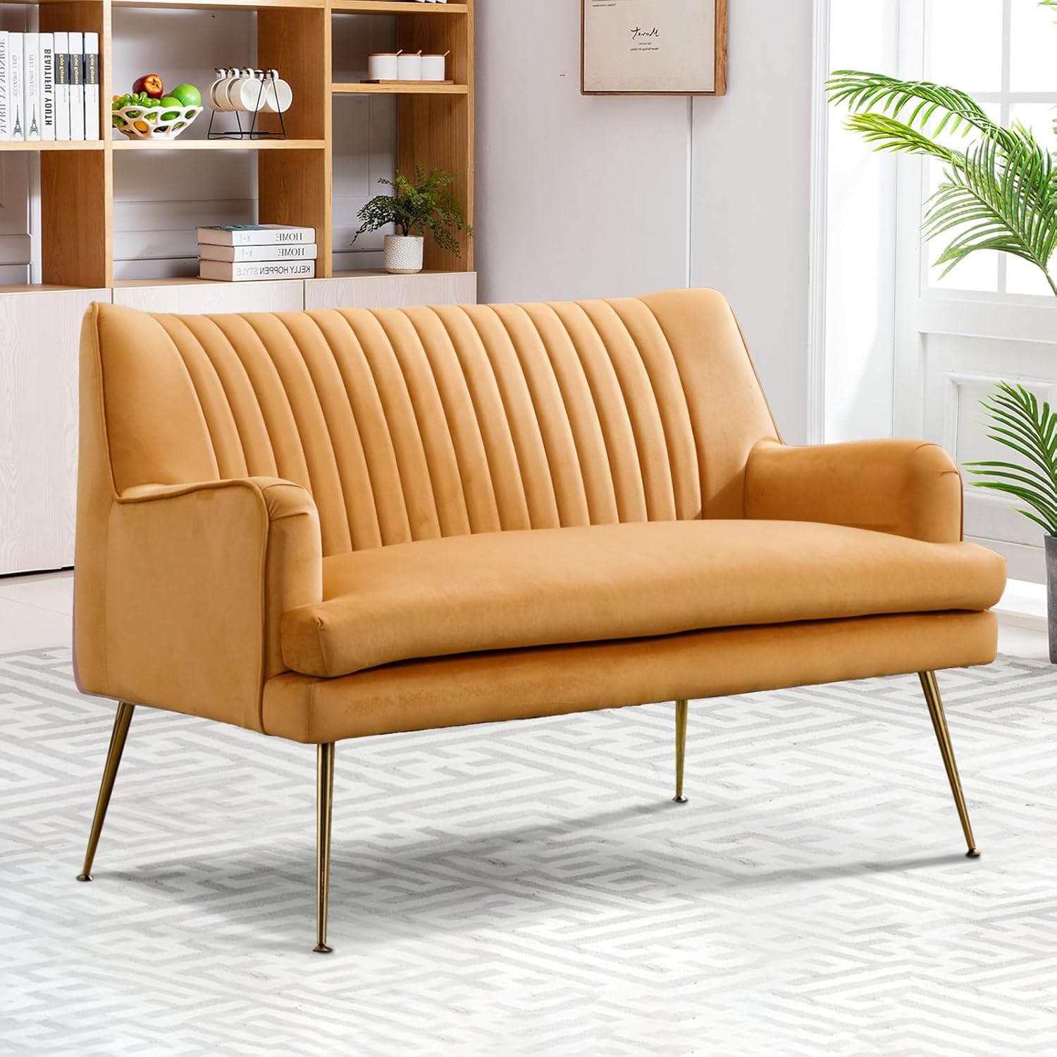 EBELLO Loveseat Sofa Couch for Living Room, Upholstered 2