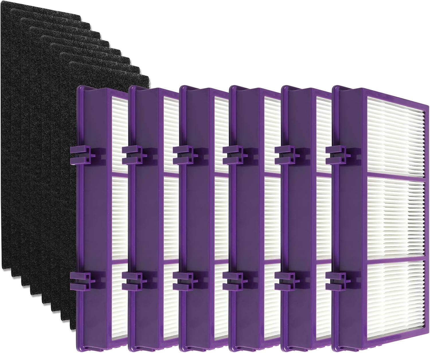 Replacement Filters Compatible with Holmes Aer1 Series Total Air Filter for HAPF300AP-U4(6 Pcs Filters + 8 Pcs Pre Filters)